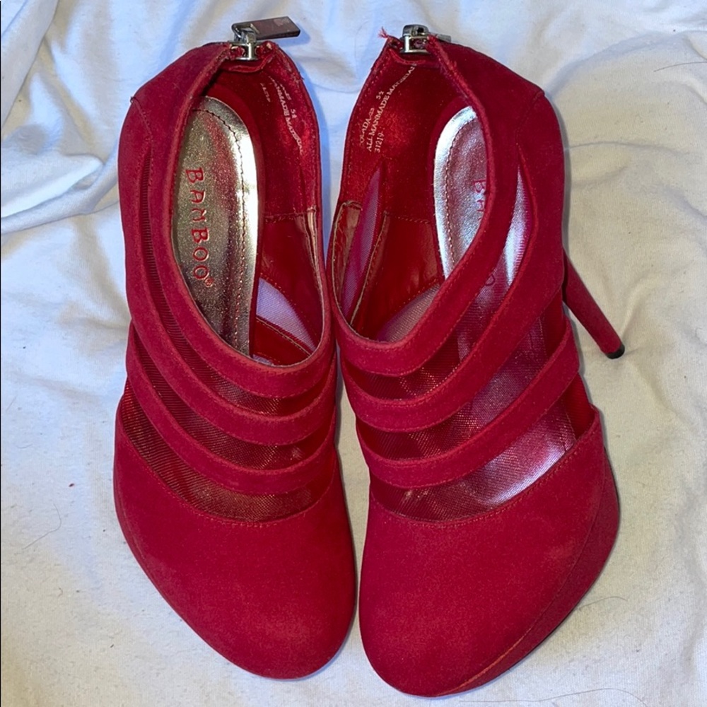Bright Red Bold Red Heels ❣️